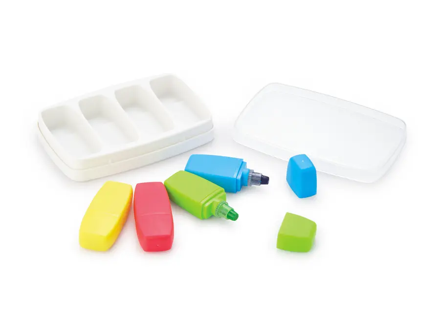 Set Resaltadores Gel x 4 Cube 5