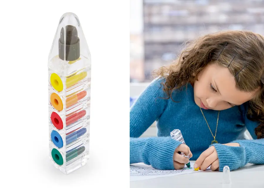 Porta Crayones 6 Puntas 5