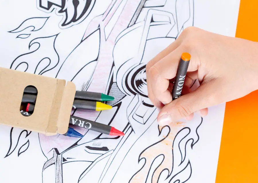 Set 6 Crayons 6