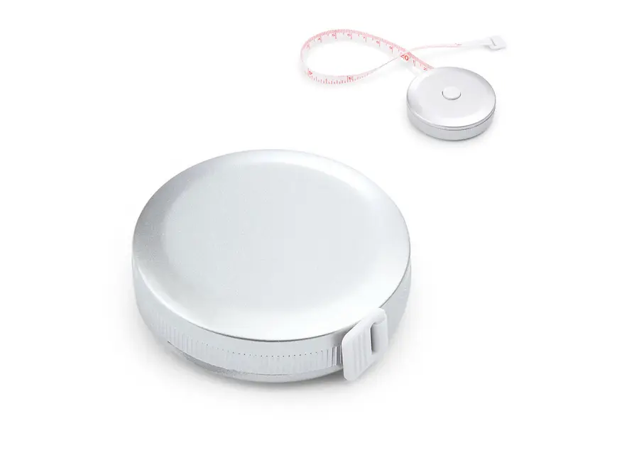 Cinta Métrica Round Plata 9