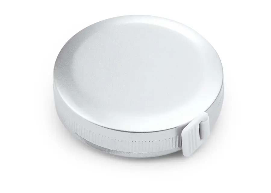 Cinta Métrica Round Plata 3
