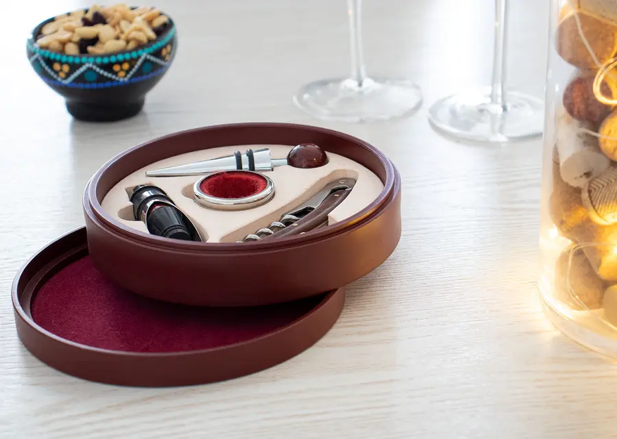 Caja Circular de Madera 9