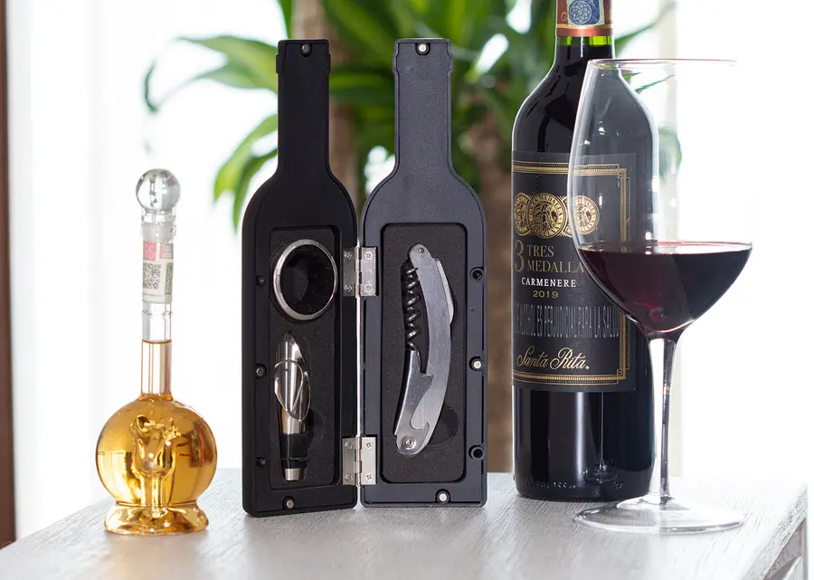 Set Vino Bottle 9