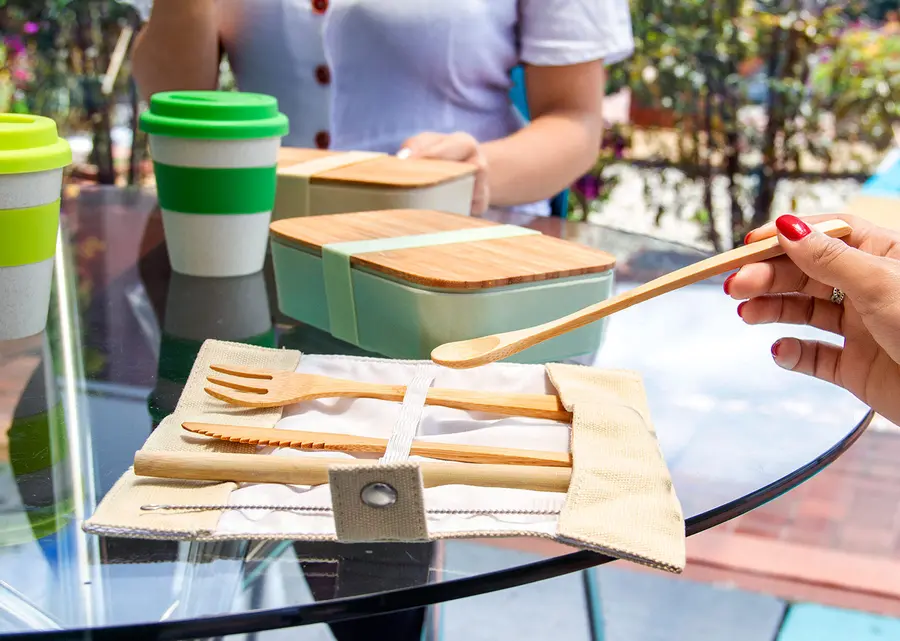 Cubiertos Bamboo Tunny 10