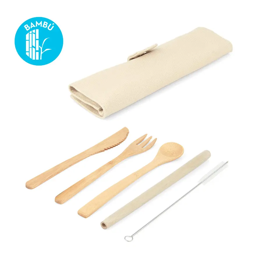 Cubiertos Bamboo Tunny 9