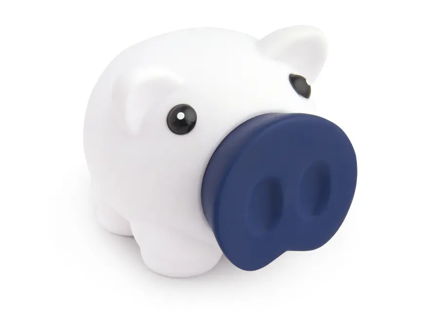 Alcancía Piggy White 6