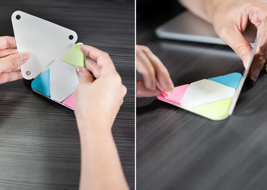 Set memos Triangle 4