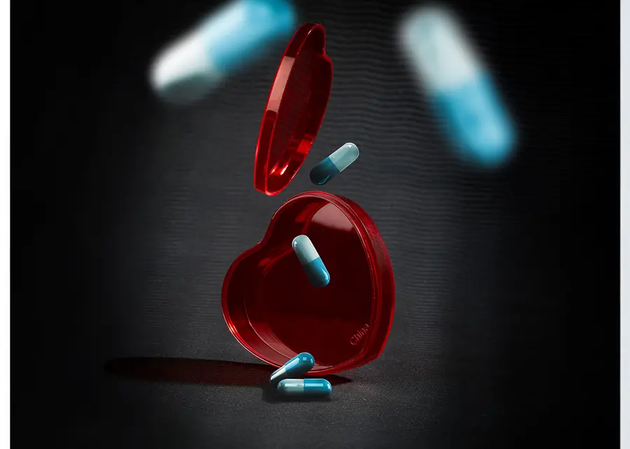 Pastillero Heart 8