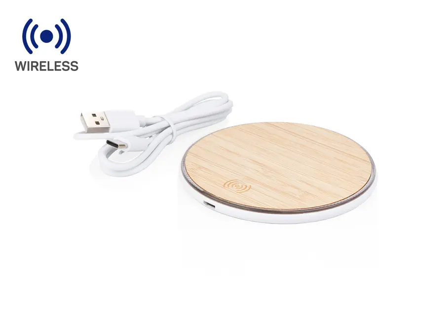 Cargador Wireless Bambú 5