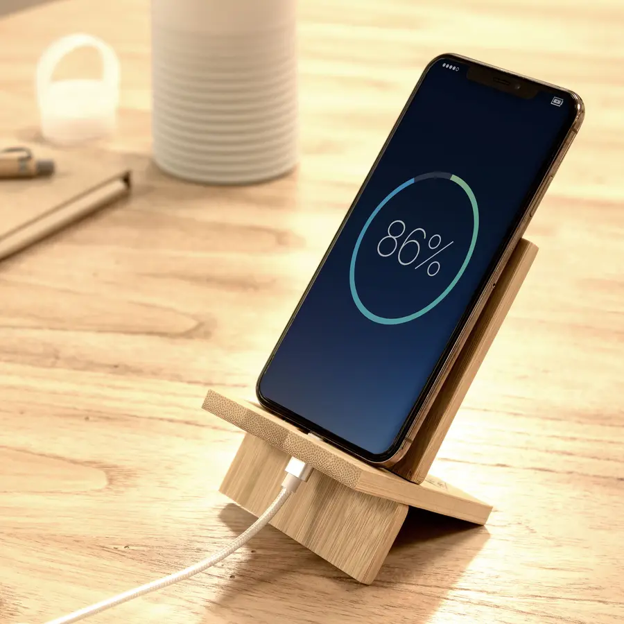 Soporte de escritorio para celular BAMBOFFICE 12