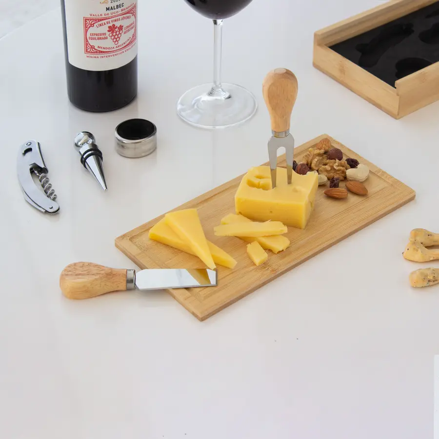 Set de vino y Tabla para quesos "WINCHESTER" 12