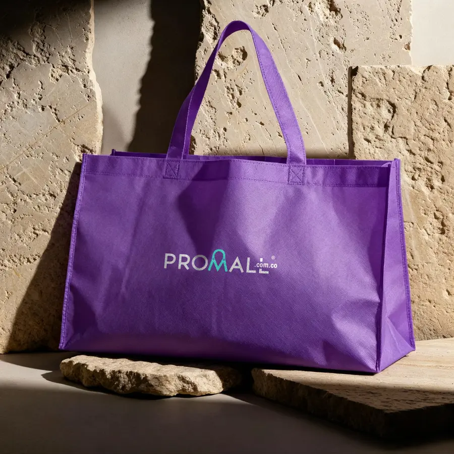 Bolsa en Cambrel Franky personalizado con logo - Promall Colombia