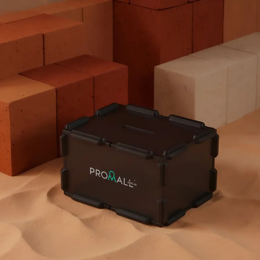 Alcancia Flex - Producción Nacional personalizado con logo - Promall Colombia