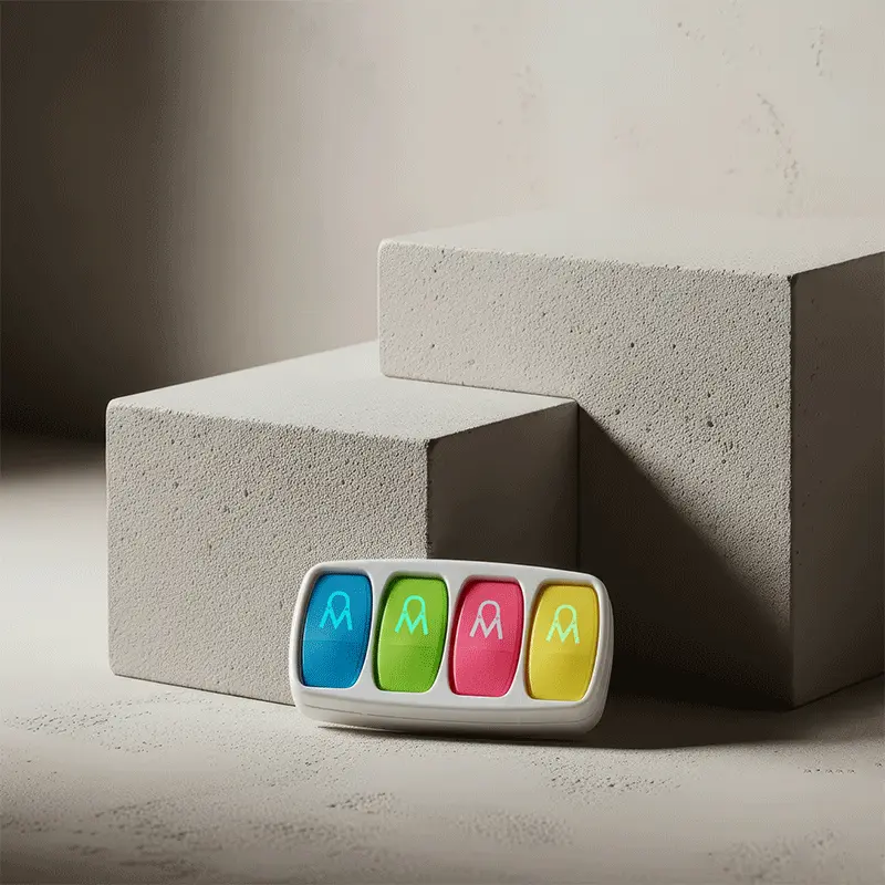 Set Resaltadores Gel x 4 Cube