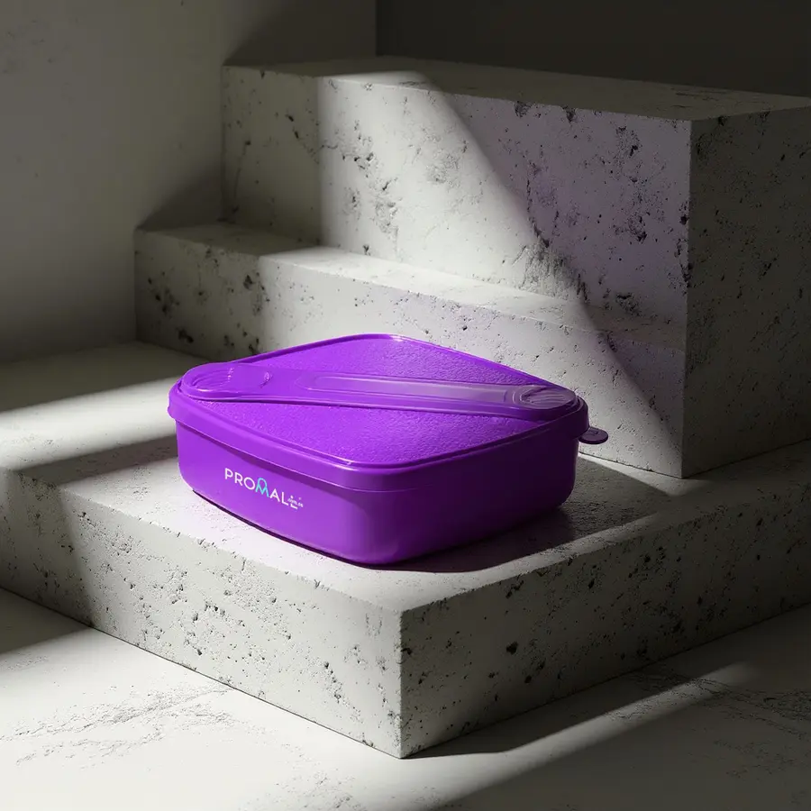 PORTACOMIDA SENCILLO CON CUBIERTOS - PRODUCCION NACIONAL