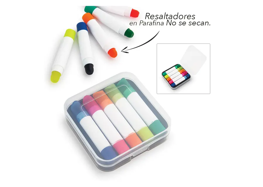 Set Resaltadores Wax 5 5
