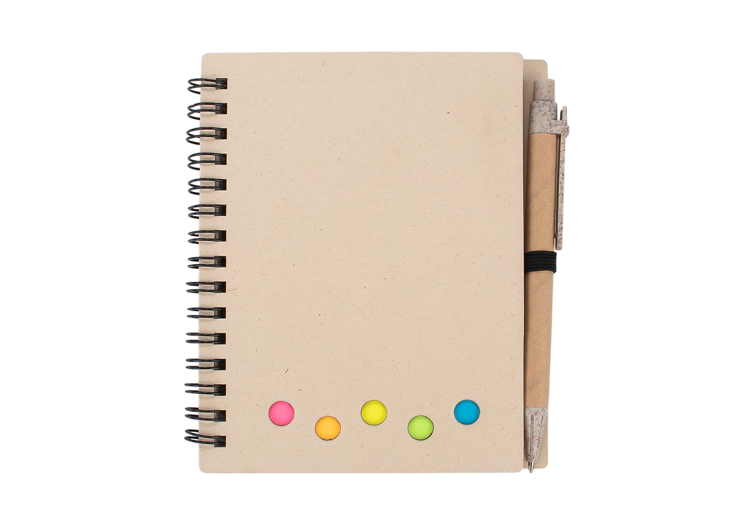 Libreta Gaudi con Bolígrafo y Notas Adhesivas