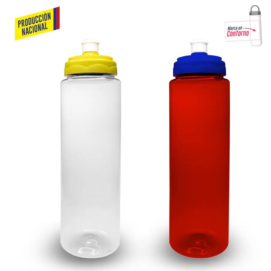 BOTILITO PLÁSTICO OASIS 800 ML PRODUCCIÓN NACIONAL 9