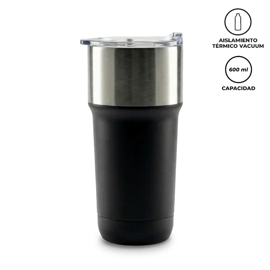 MUG METÁLICO ARROW 600 ML