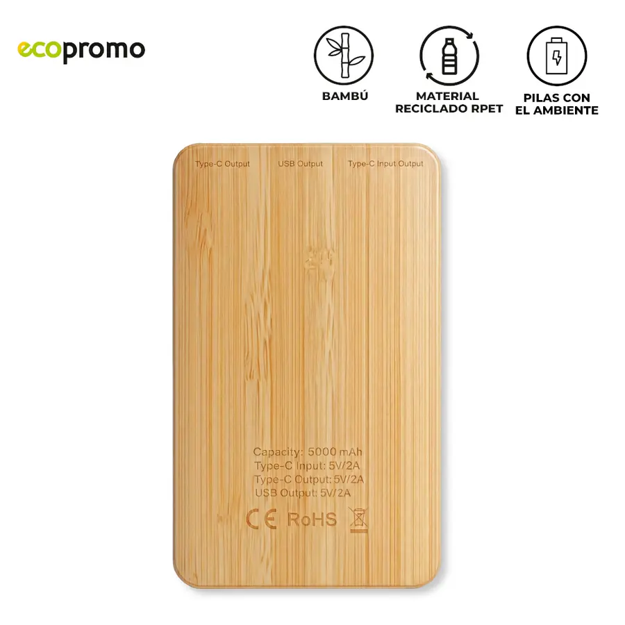 PILA RECARGABLE KODE 5000 mAh RPET 5