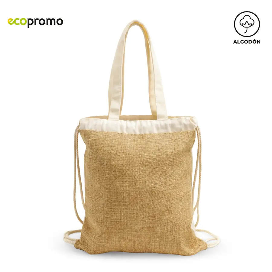 BOLSA EN ALGODÓN Y YUTE NATIV 300GR