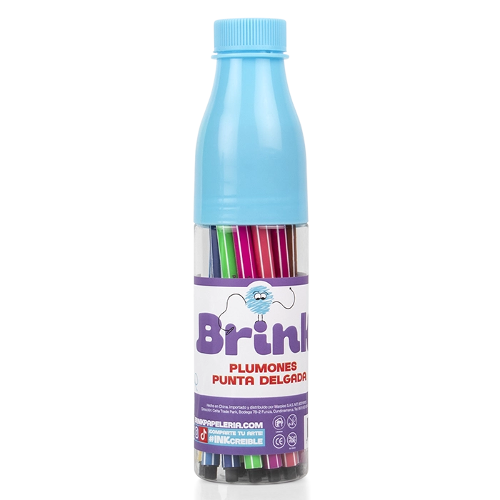 Plumones Brink Botilletos 10