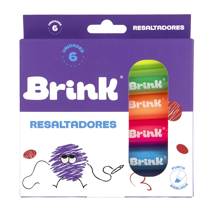 Resaltador Brink Popones 5