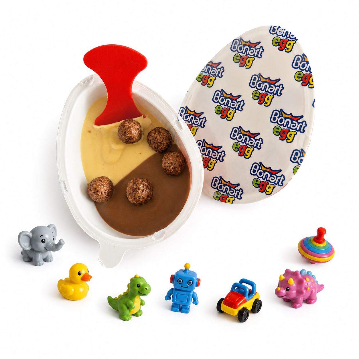 Huevo Cremoso de Chocolate con Sorpresa — Display de 24 2