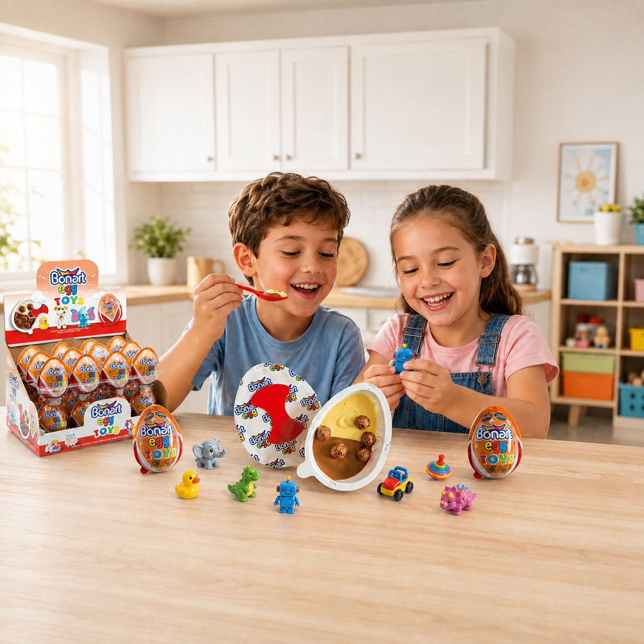 Huevo Cremoso de Chocolate con Sorpresa — Display de 24 3