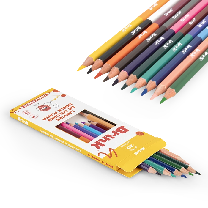 Lápices de Colores Doble Punta Gemelinos 2