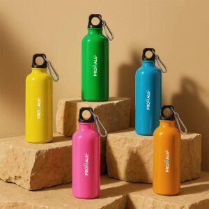 Botilito Metálico Sport Bottle Neon - 500 ml.