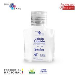 JABÓN LÍQUIDO ANTIBACTERIAL FRUTOS SILVESTRES 30 ML.