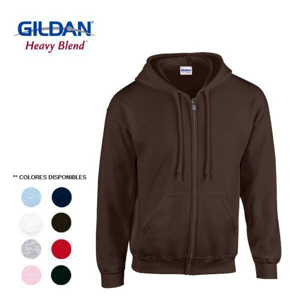 GILDAN BUSO CREMALLERA CON CAPOTA TALLA L - Imagen 1