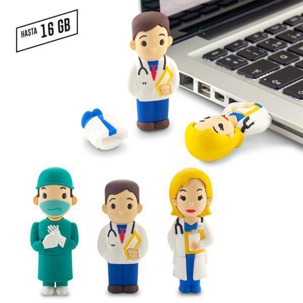 PVC Memoria USB Medic 3D (Ver Precio OF-228-CH)