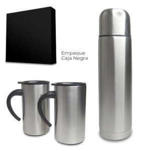 Set de Mugs con Termo Cascade