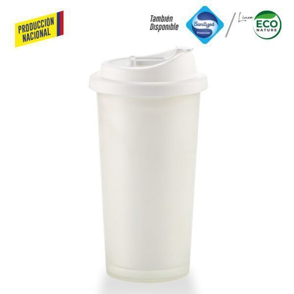 VASO DOBLE PARED DE SEGURIDAD 450ML -PROD NACIONAL