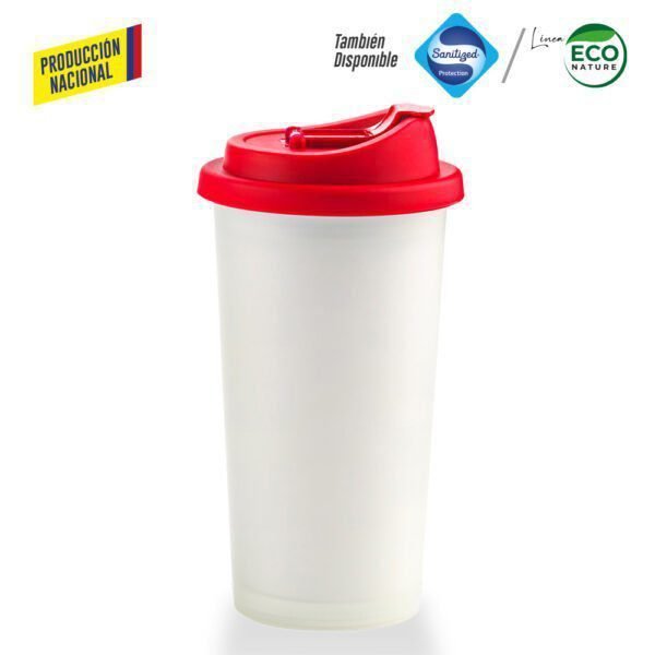 VASO DOBLE PARED DE SEGURIDAD 450ML -PROD NACIONAL