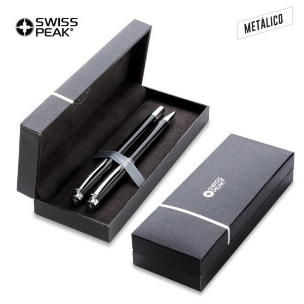 Set de Boligrafos Swisspeak Heritage