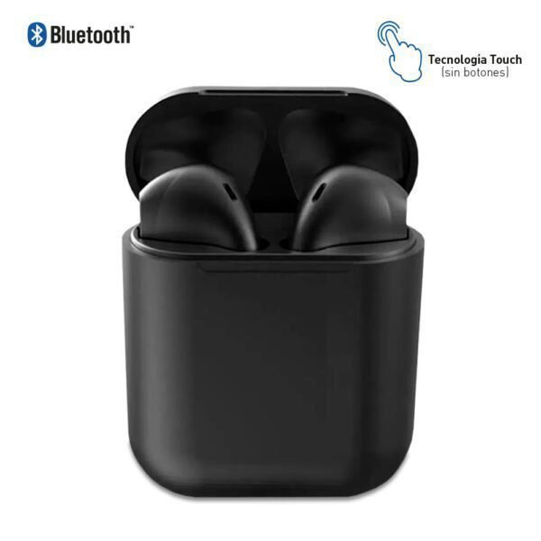 Audífonos Bluetooth Air i12 Acabado Sólido