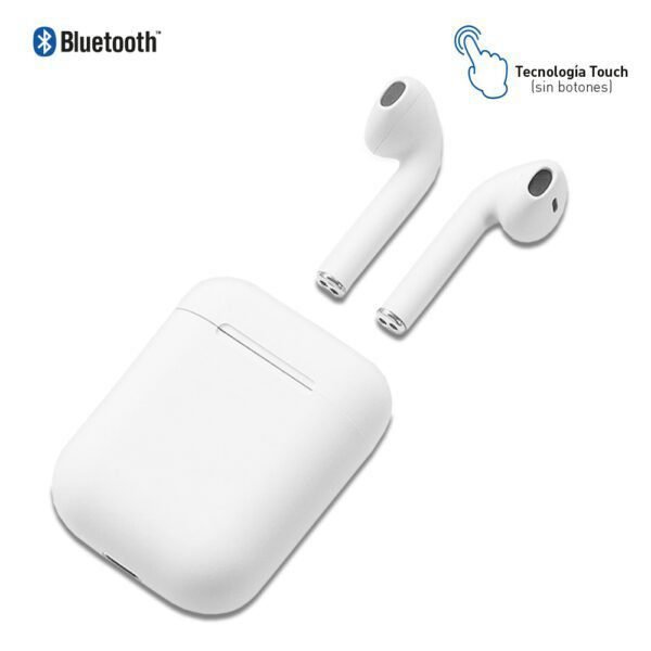 Audífonos Bluetooth Air i12 Acabado Sólido