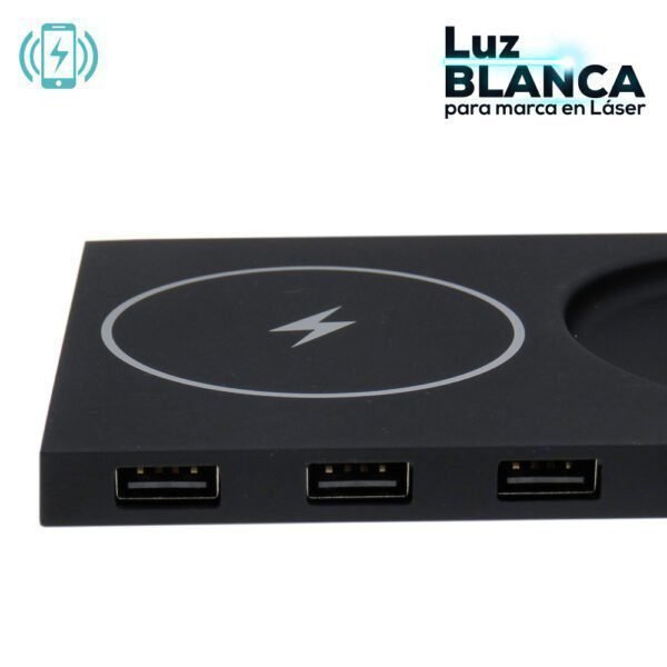 Organizador Light con Cargador Inalambrico