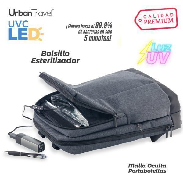 Morral Backpack Esterilizador Urban Travel