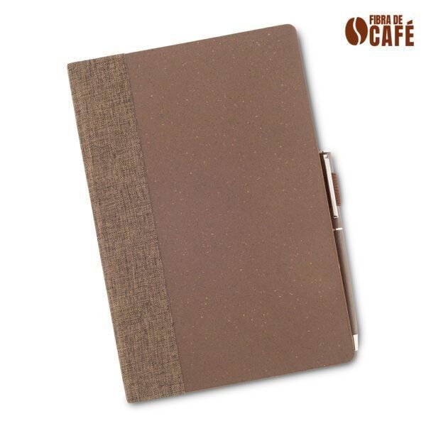 Set de Libreta y Bolígrafo Eco Coffee