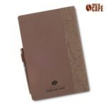 Set de Libreta y Bolígrafo Eco Coffee
