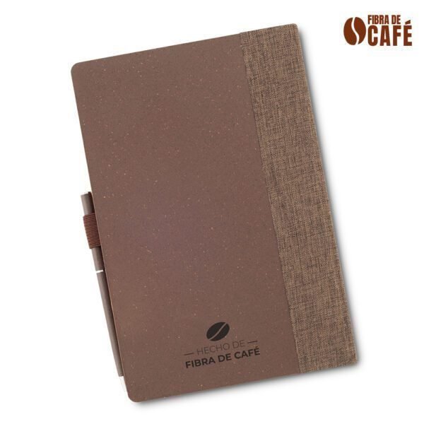 Set de Libreta y Bolígrafo Eco Coffee