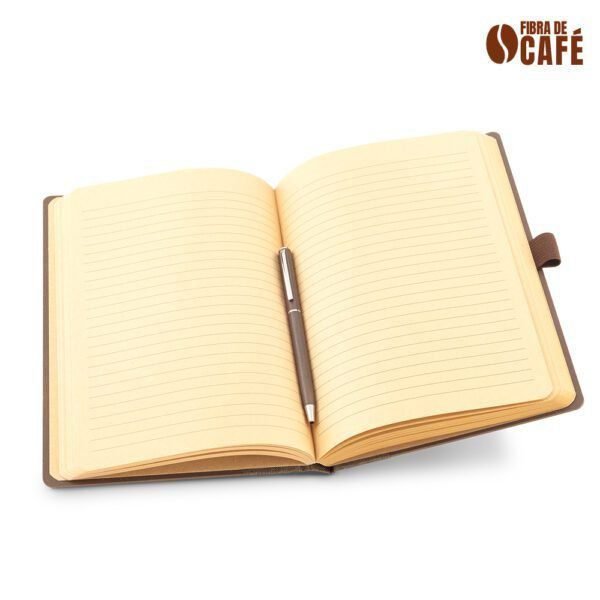 Set de Libreta y Bolígrafo Eco Coffee