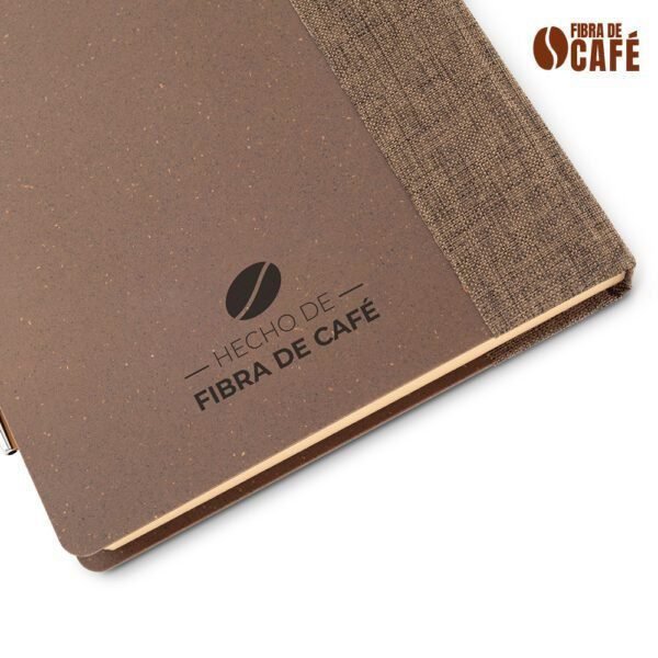 Set de Libreta y Bolígrafo Eco Coffee