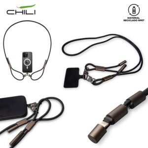 Cordón Portacelular con Cables Chili